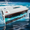 Lifepo4 akü 320ah 12.8 volt bluetooth smart bms karavan, marin, solar