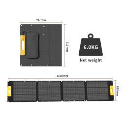 300 Watt Katlanabilir güneş paneli solar panel kamp ve taşınabilir