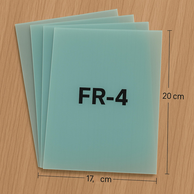 Fr4 0.5mm 17x20cm 230-314 ah hücreler için izalasyon 4 adet adet