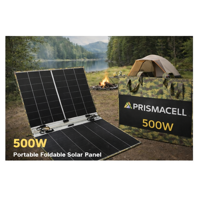 500W KATLANABİLİR SOLAR PANEL TOPCON HÜCRELİ YÜKSEK PERFORMANSLI