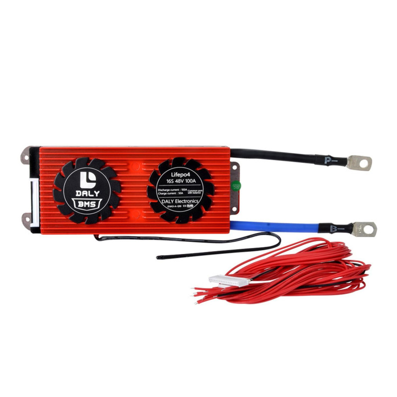 Daly bms 16s 51.2 volt 100a lifepo4