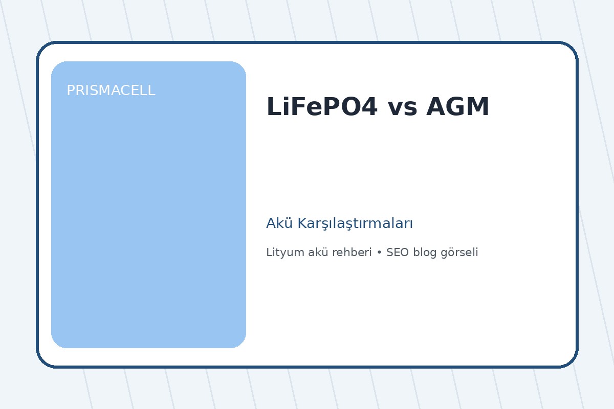 LiFePO4 vs AGM