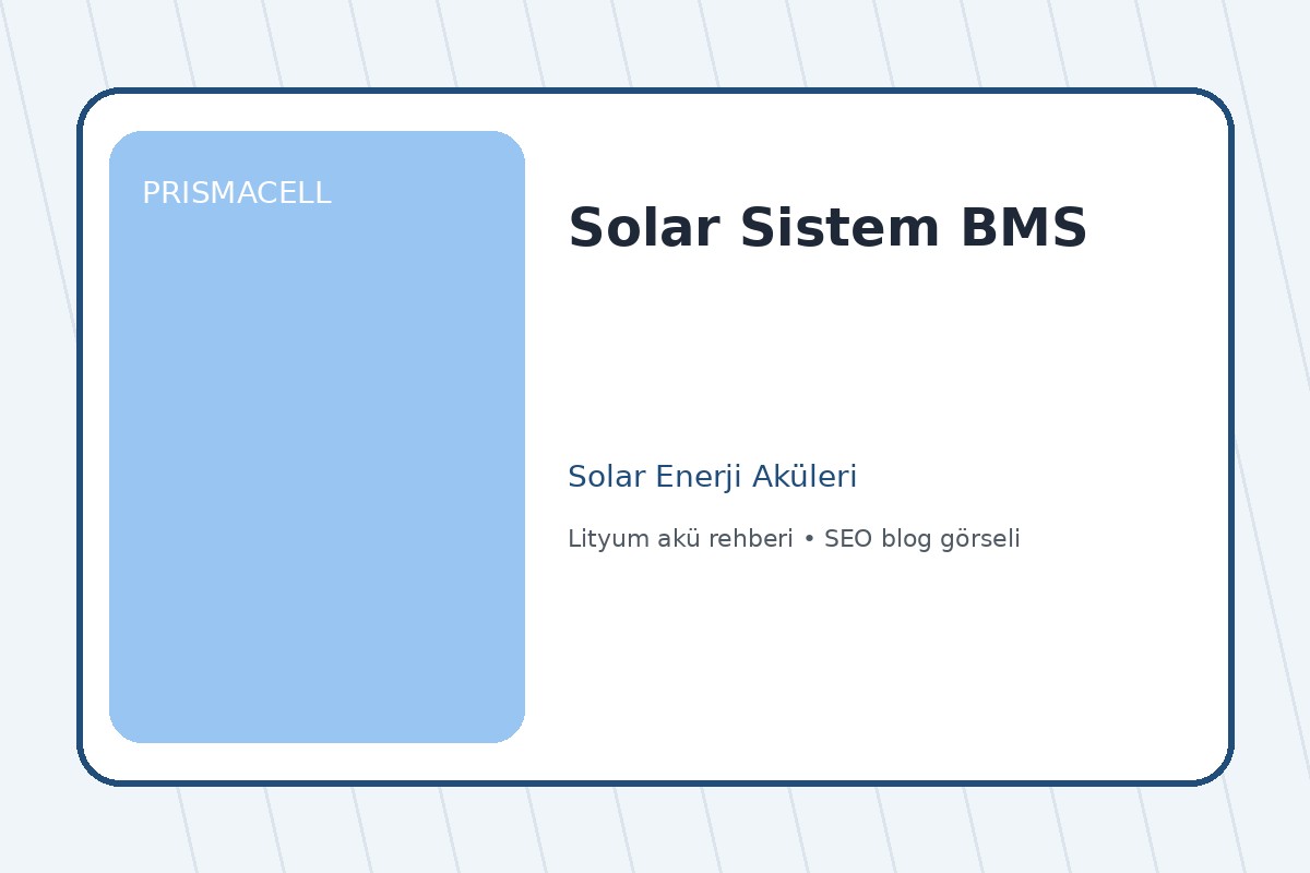 Solar Sistem BMS