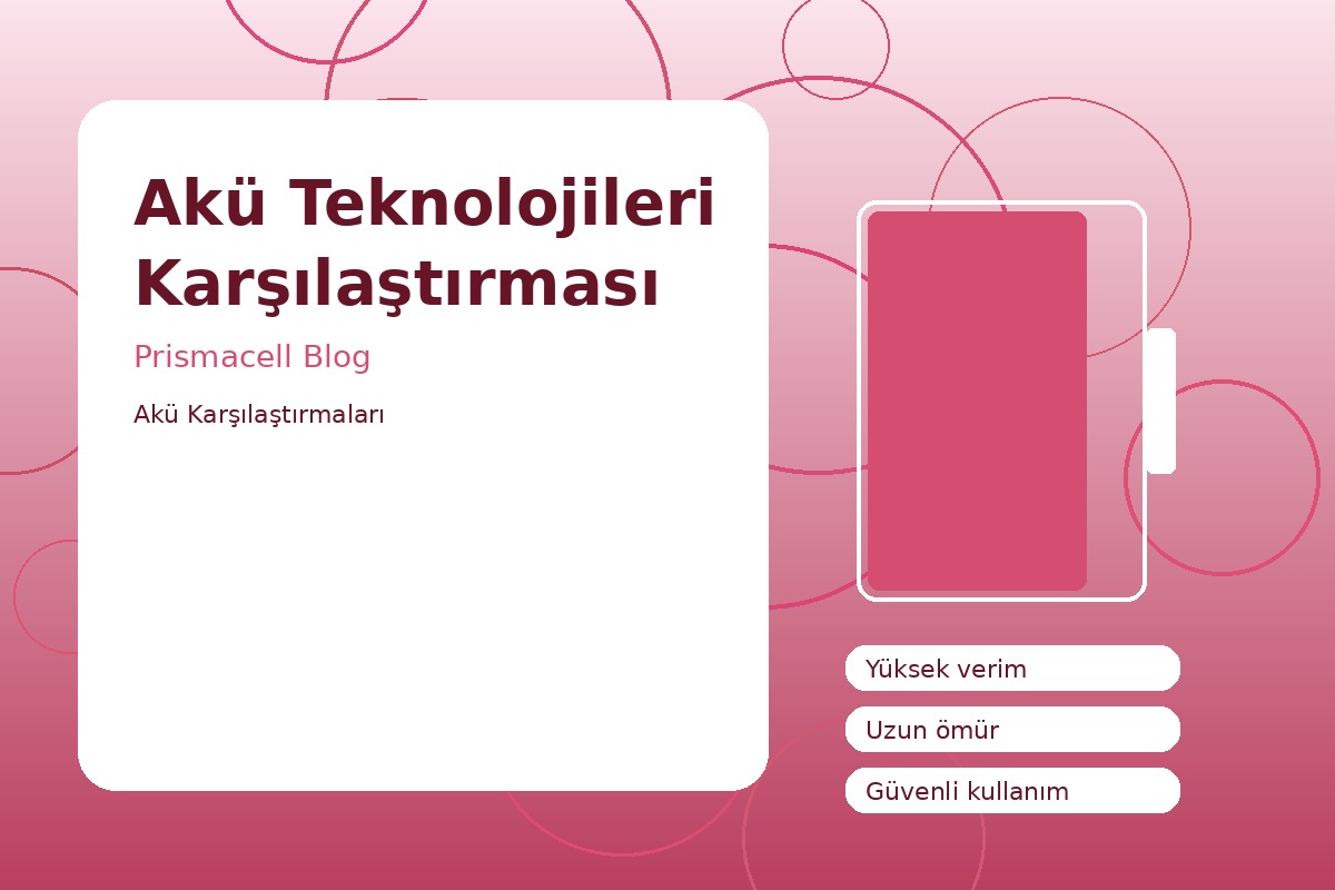 Akü Teknolojileri Karşılaştırması görsel 1