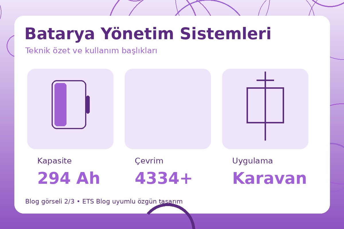 Batarya Yönetim Sistemleri görsel 2