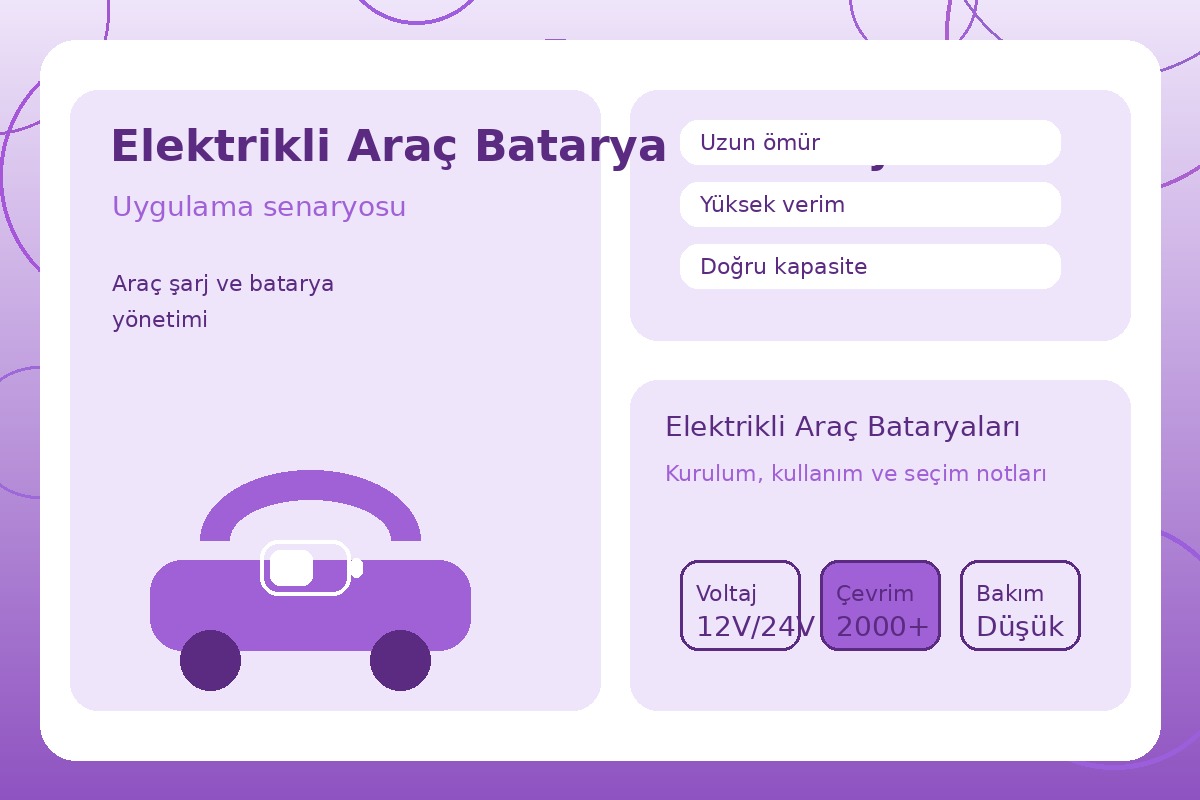 Elektrikli Araç Batarya Teknolojisi görsel 3