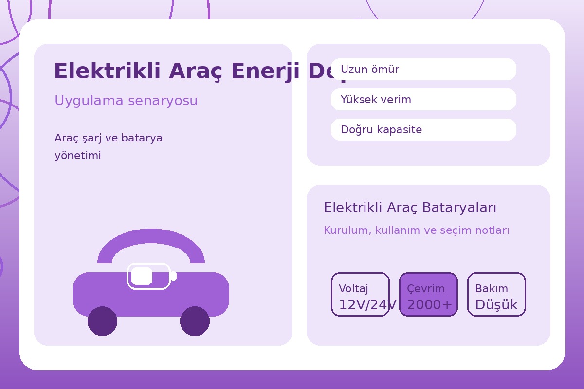 Elektrikli Araç Enerji Depolama görsel 3