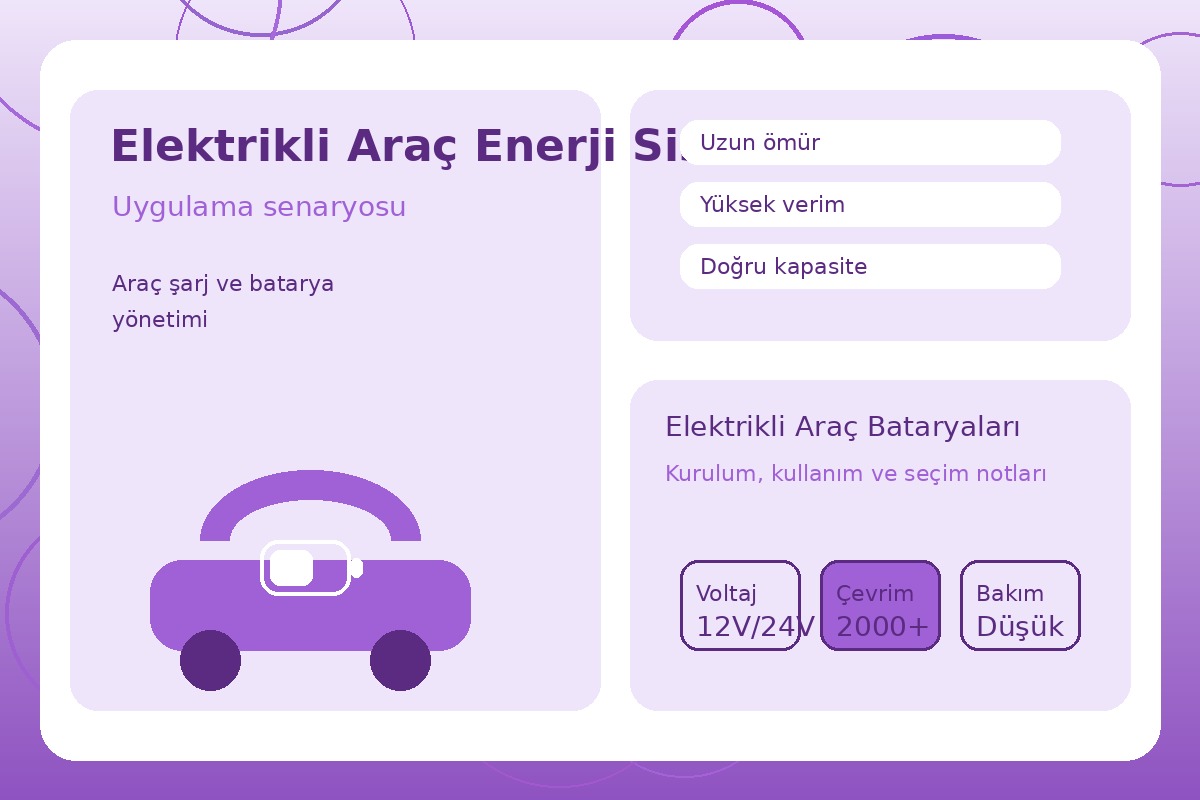 Elektrikli Araç Enerji Sistemleri görsel 3