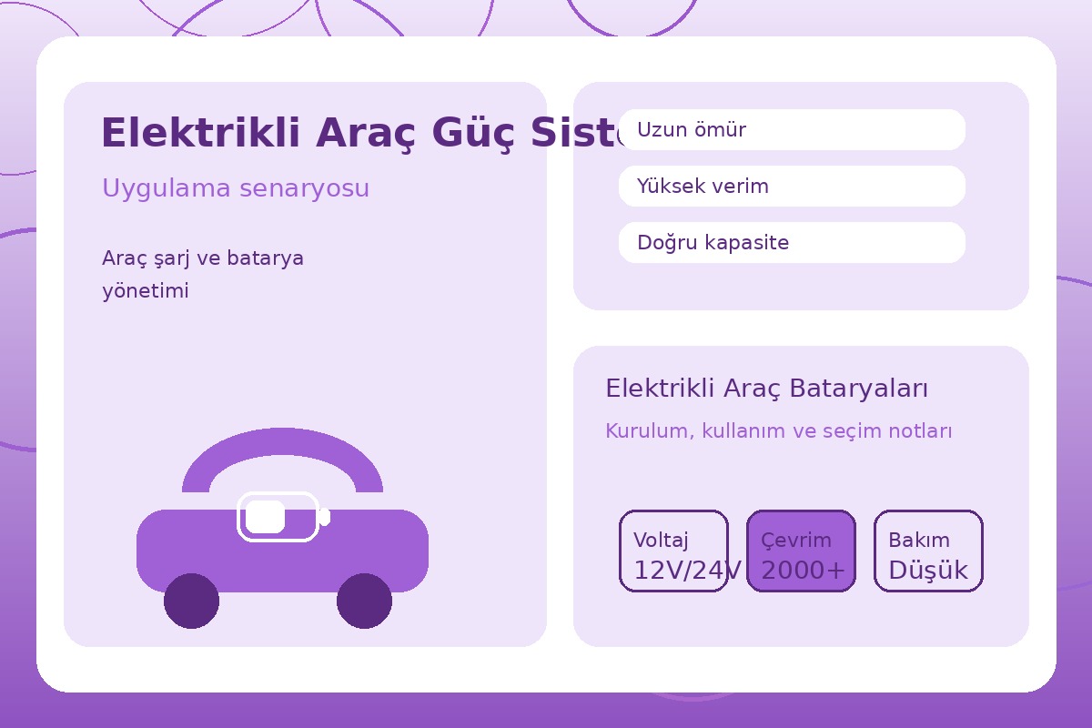 Elektrikli Araç Güç Sistemleri görsel 3