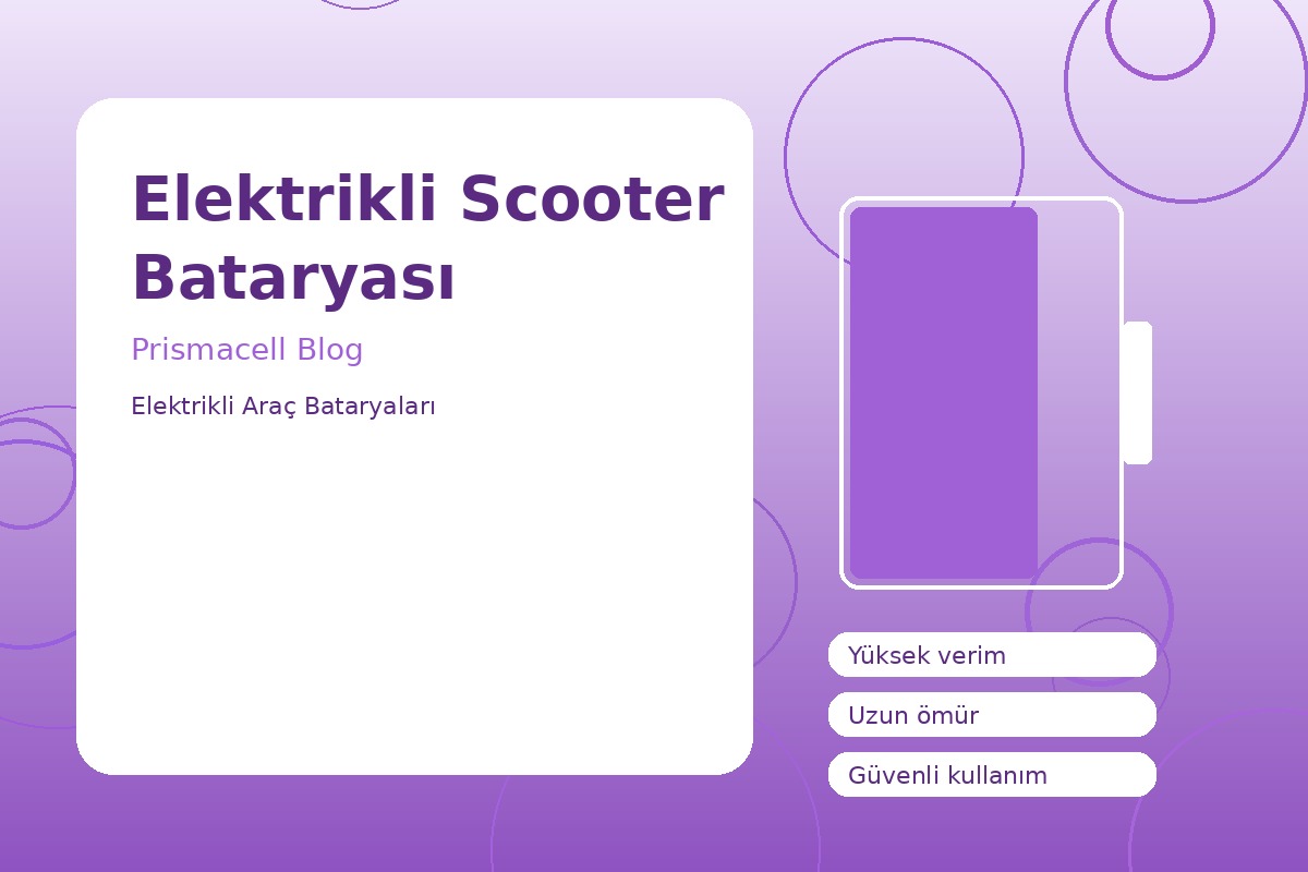 Elektrikli Scooter Bataryası görsel 1