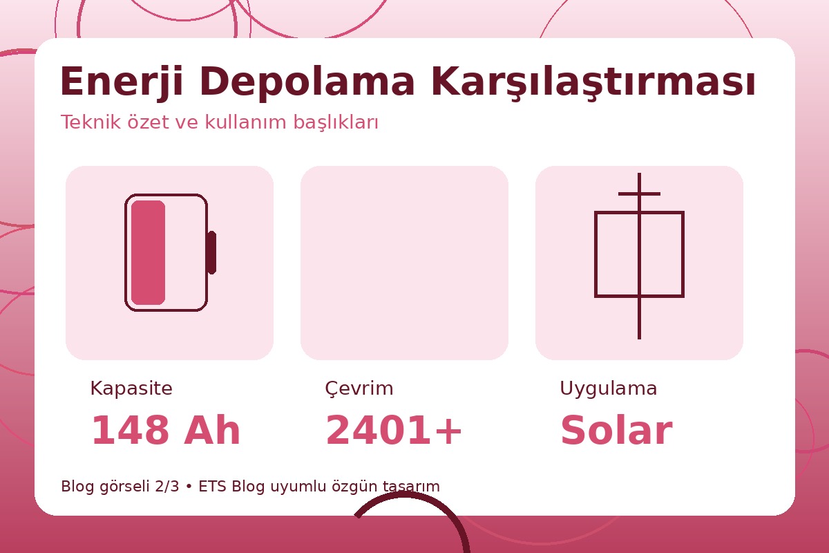 Enerji Depolama Karşılaştırması görsel 2