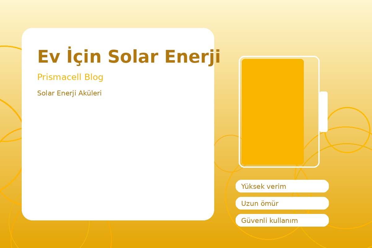 Ev İçin Solar Enerji görsel 1