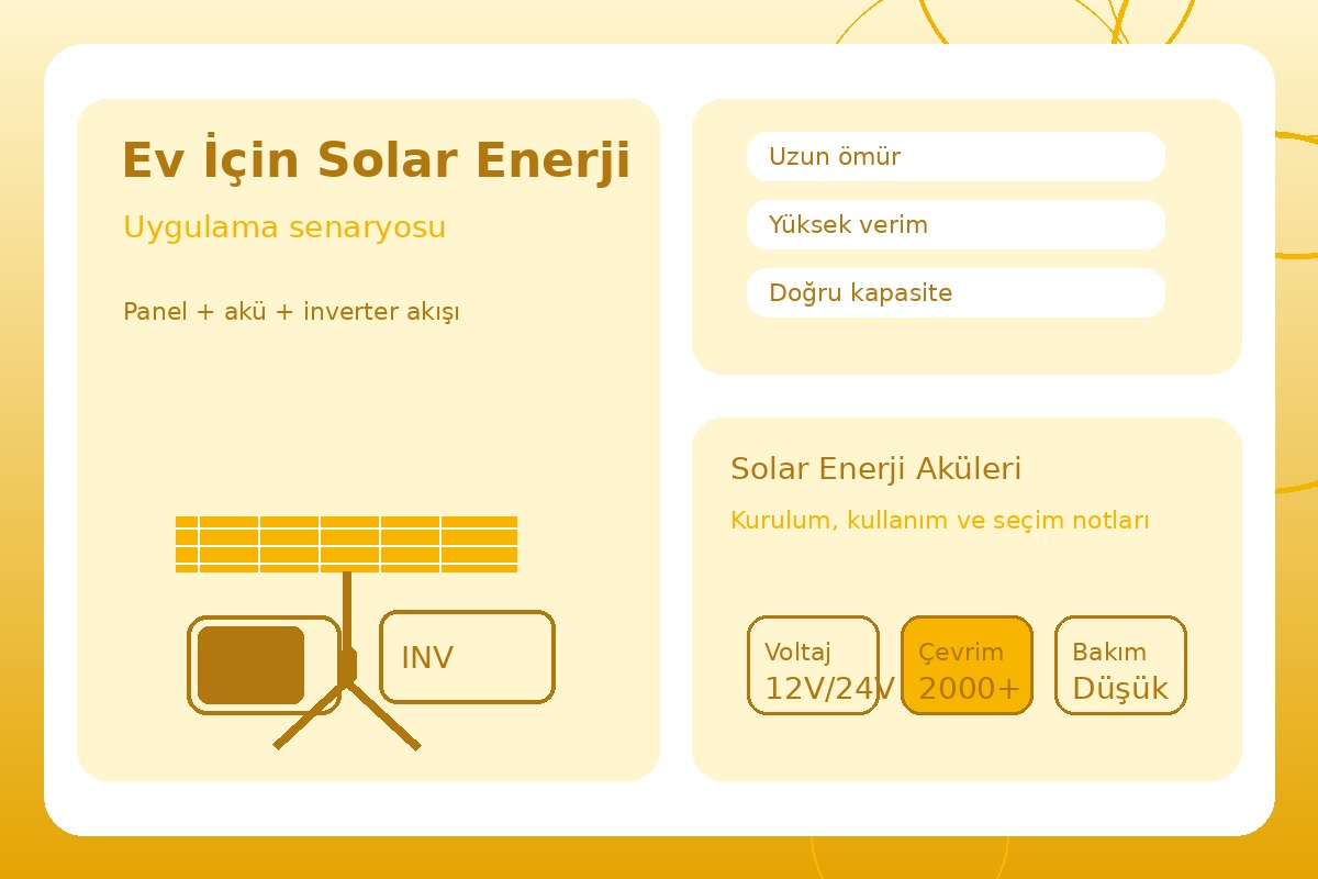Ev İçin Solar Enerji görsel 3