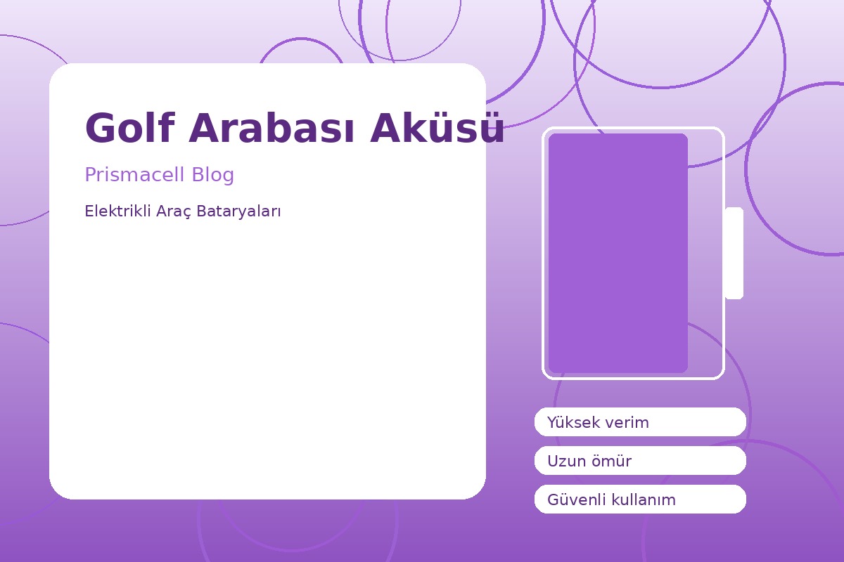 Golf Arabası Aküsü görsel 1