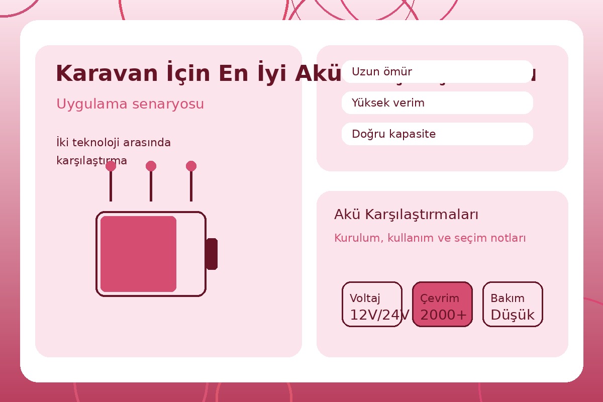 Karavan İçin En İyi Akü Karşılaştırması görsel 3