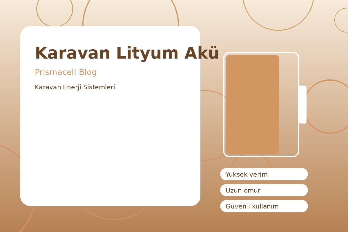 Karavan Lityum Akü görsel 1