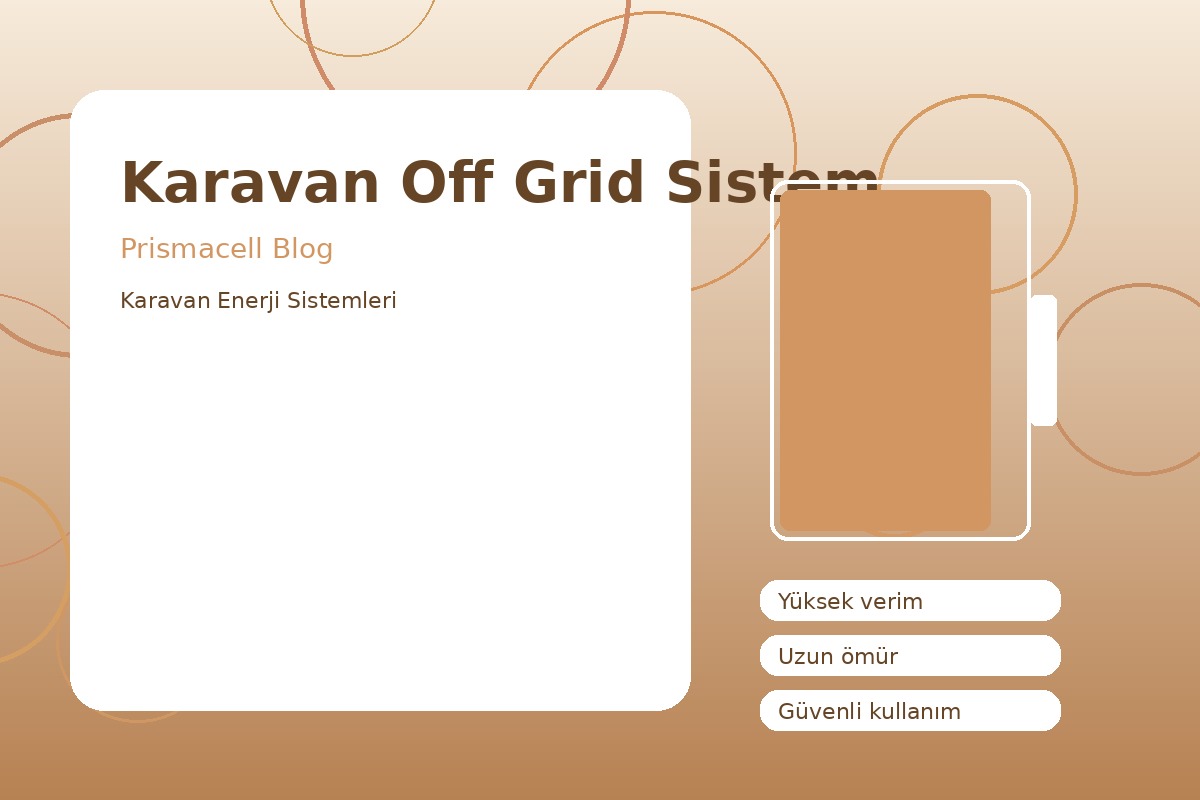 Karavan Off Grid Sistem görsel 1