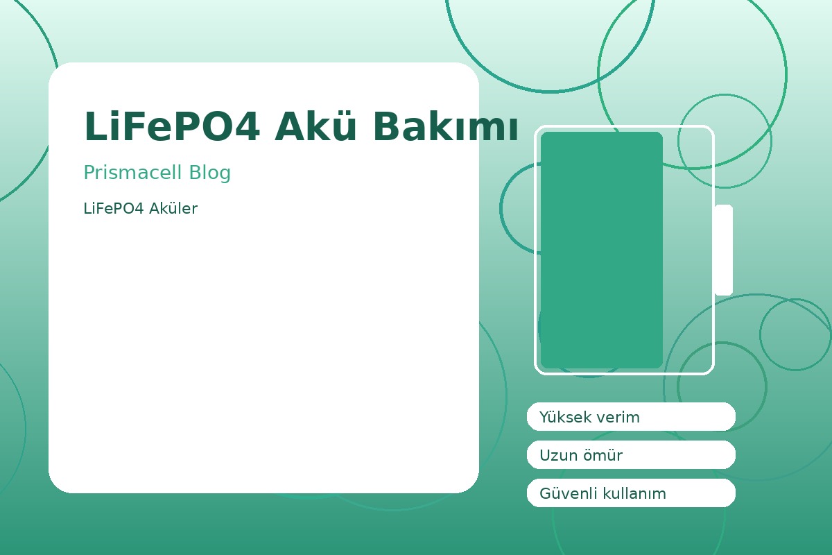 LiFePO4 Akü Bakımı görsel 1
