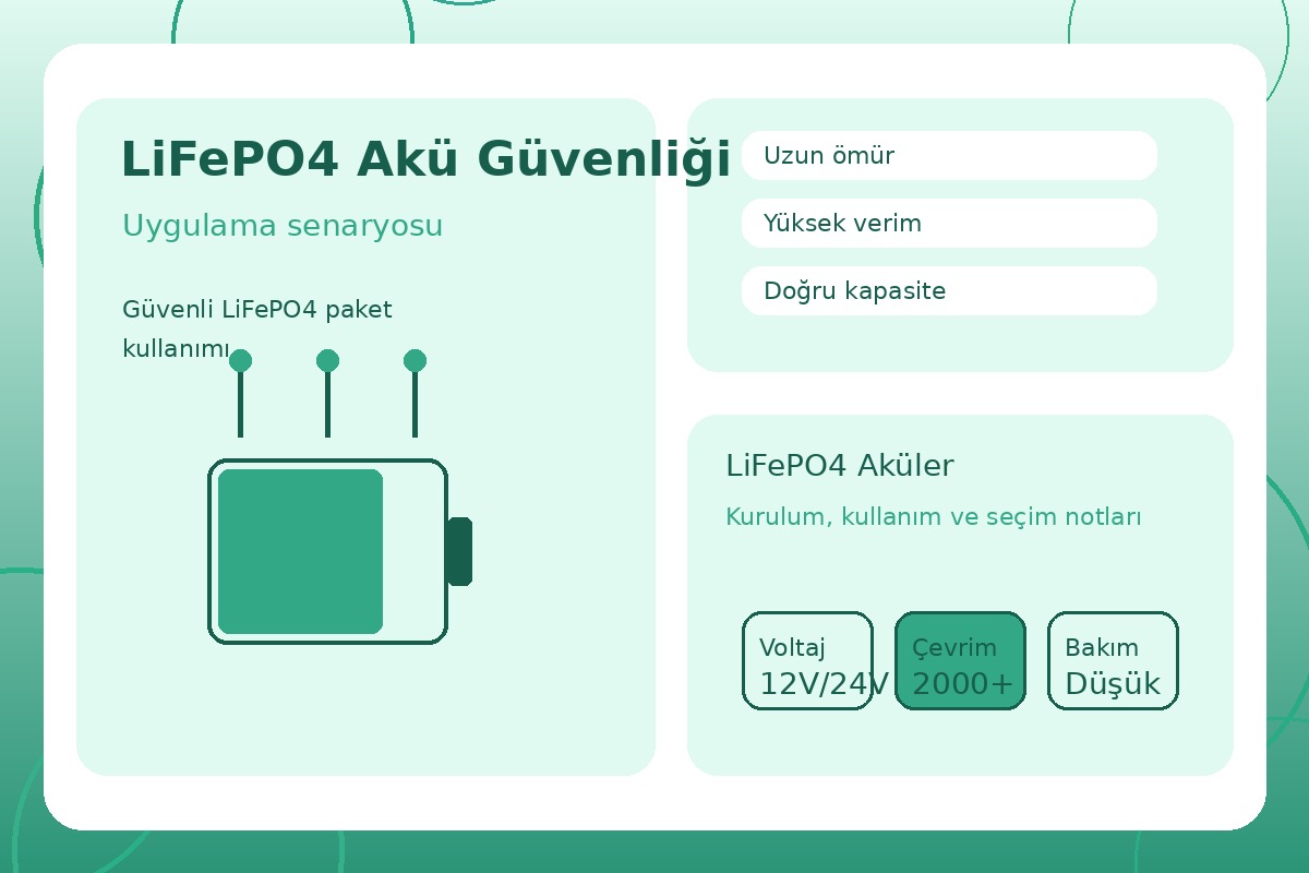 LiFePO4 Akü Güvenliği görsel 3