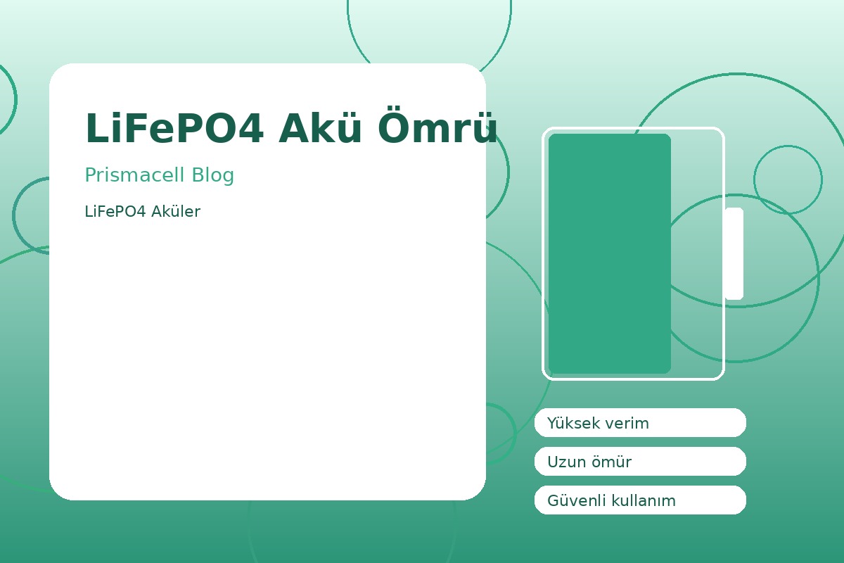 LiFePO4 Akü Ömrü görsel 1