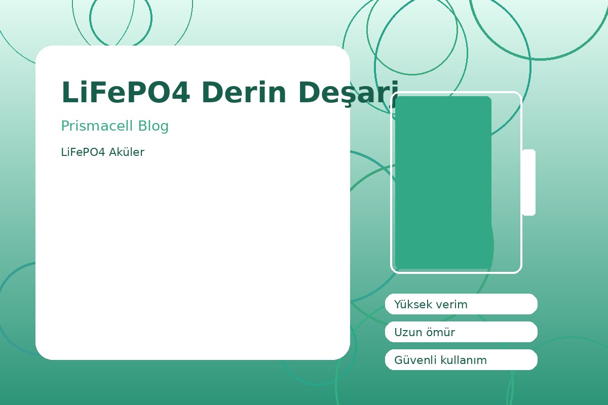 LiFePO4 Derin Deşarj görsel 1