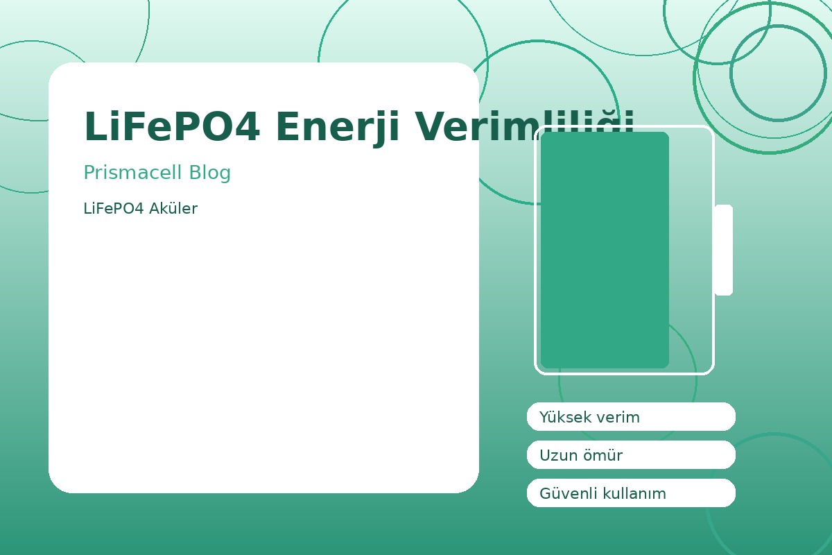 LiFePO4 Enerji Verimliliği görsel 1