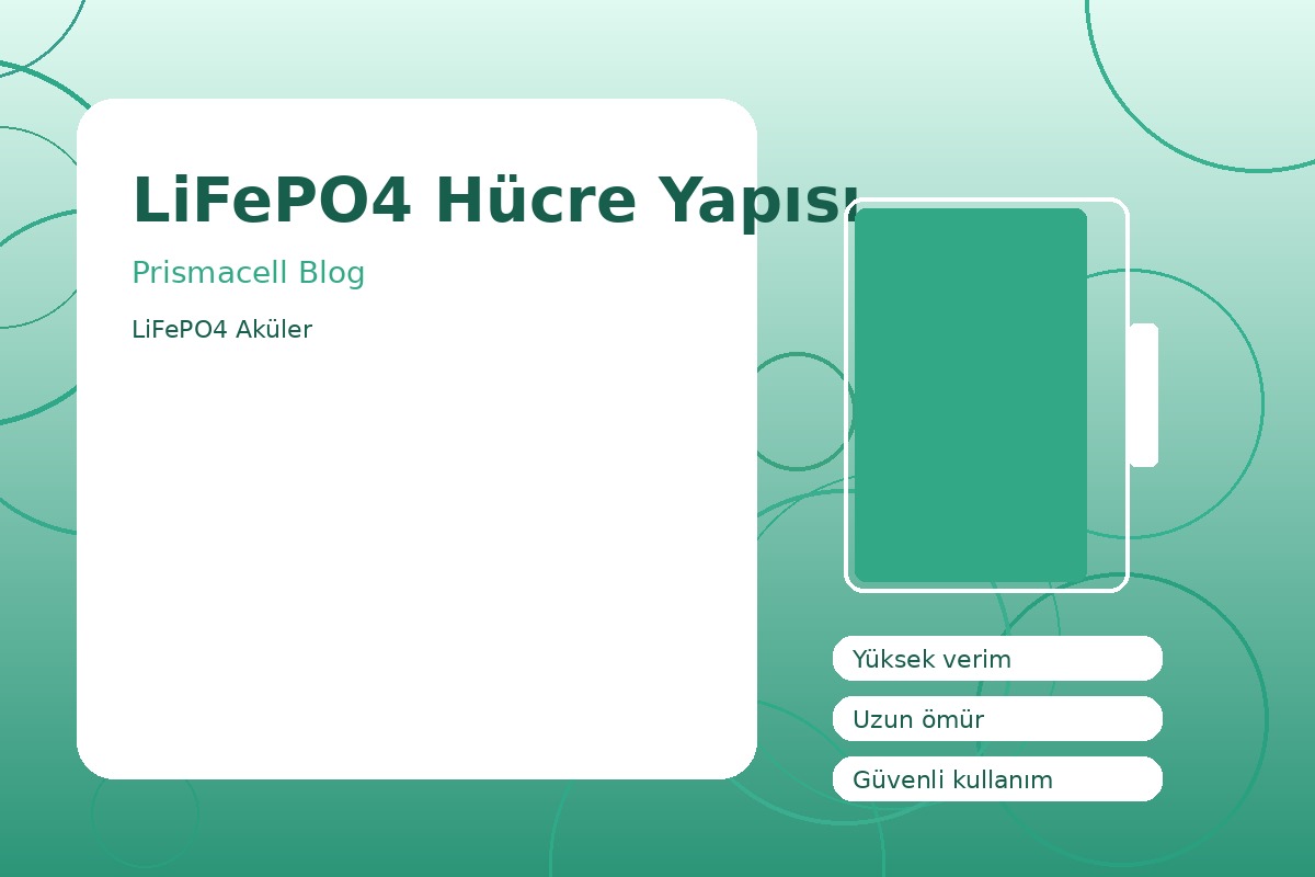 LiFePO4 Hücre Yapısı görsel 1