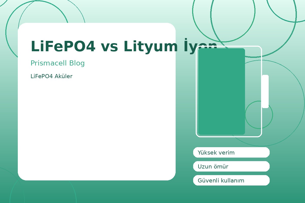 LiFePO4 vs Lityum İyon görsel 1