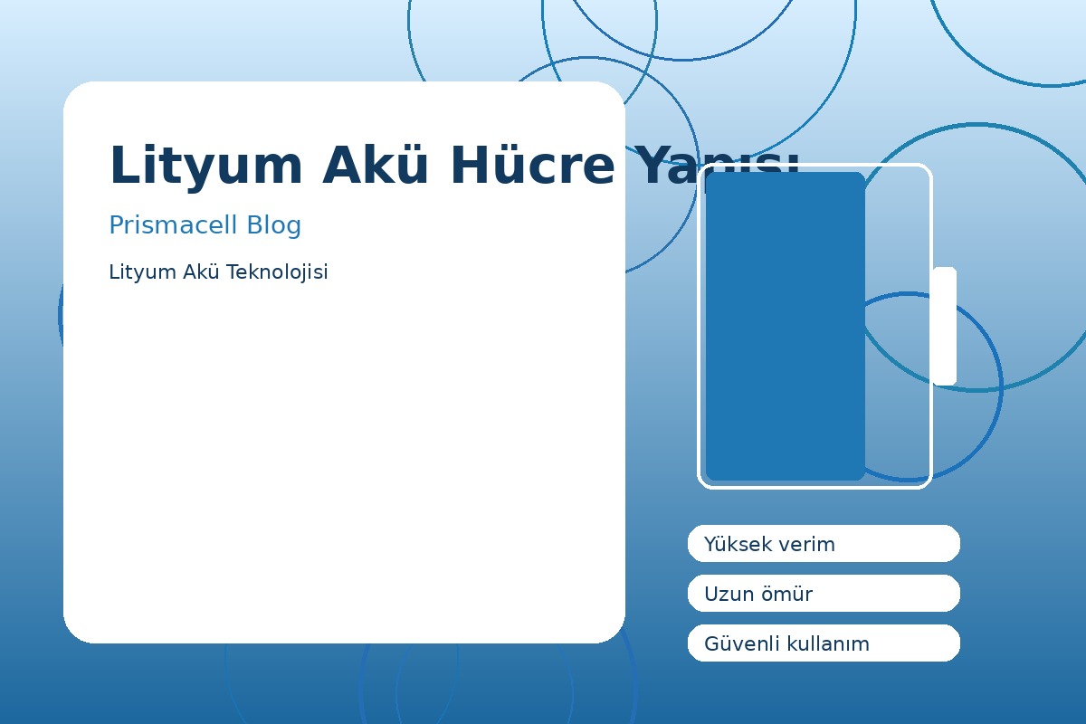 Lityum Akü Hücre Yapısı görsel 1