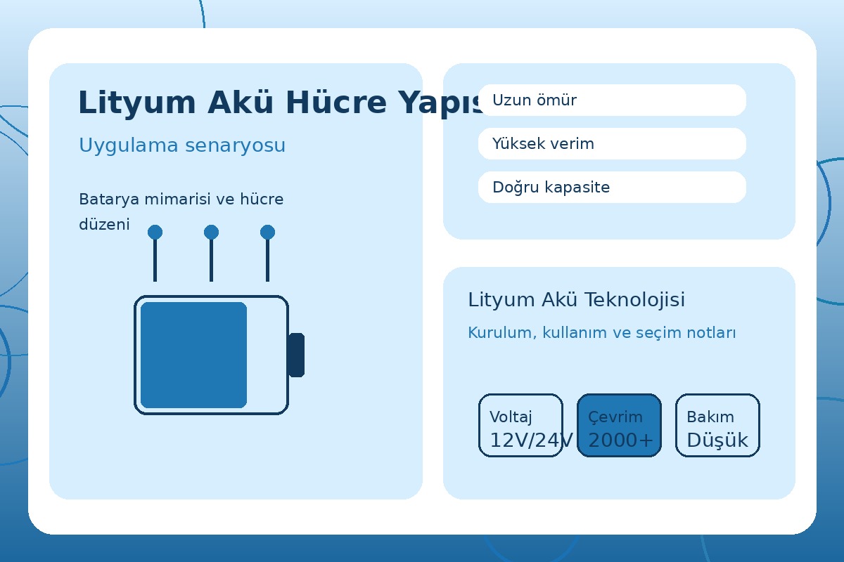 Lityum Akü Hücre Yapısı görsel 3