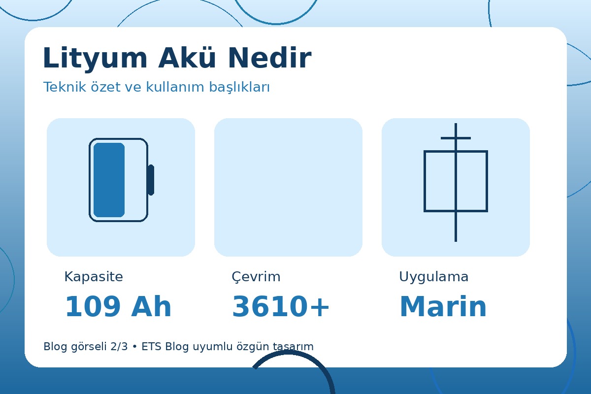 Lityum Akü Nedir görsel 2