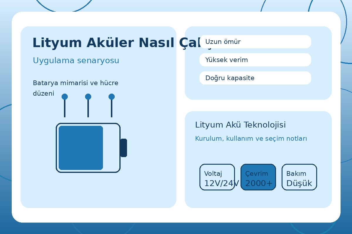 Lityum Aküler Nasıl Çalışır görsel 3