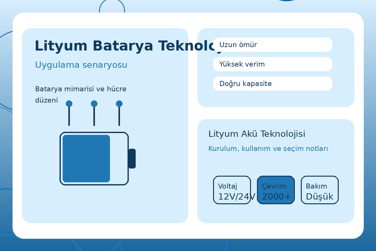 Lityum Batarya Teknolojisi görsel 3