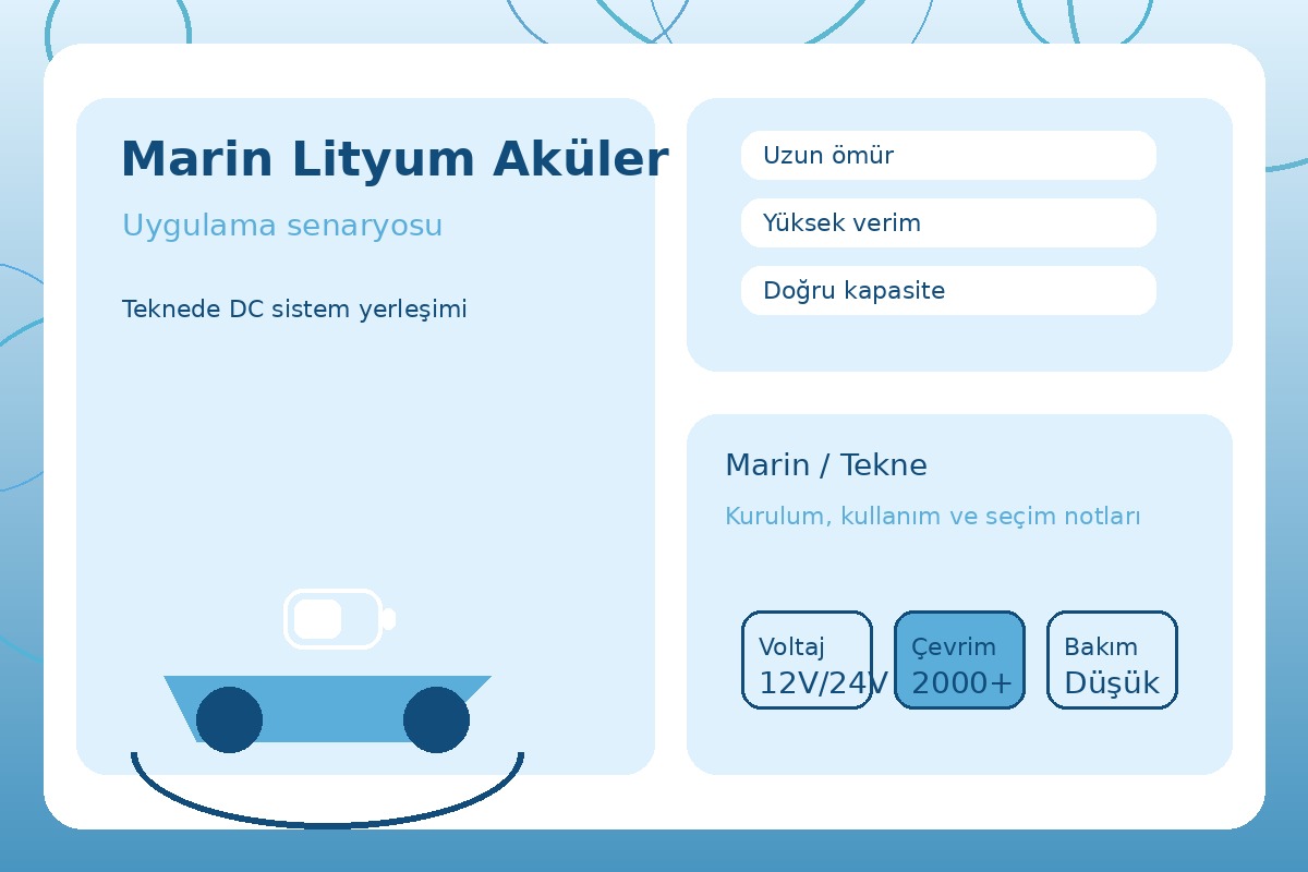 Marin Lityum Aküler görsel 3