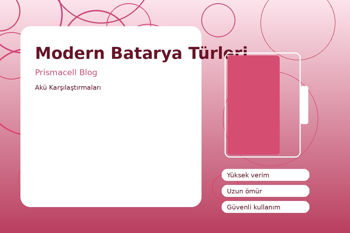 Modern Batarya Türleri görsel 1
