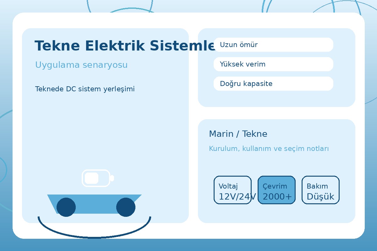 Tekne Elektrik Sistemleri görsel 3