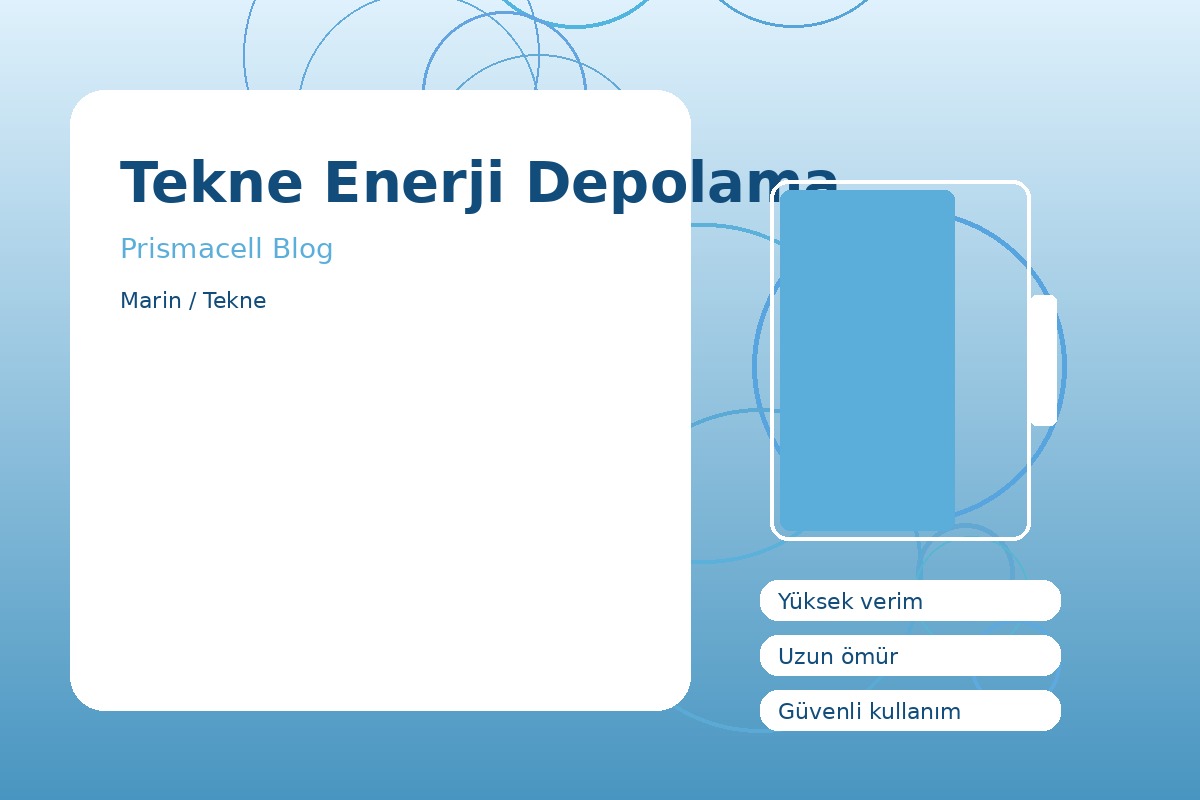 Tekne Enerji Depolama görsel 1