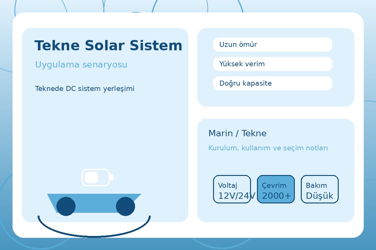Tekne Solar Sistem görsel 3